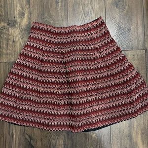 RED & BLACK SKIRT